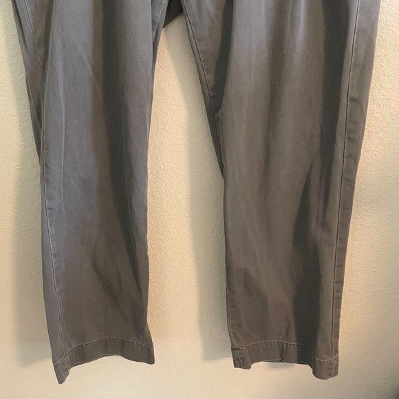 Polo Ralph Lauren Mens 40x30 (29.5") Suffield Pant Gray Chino Flat Front Cotton - Picture 4 of 7